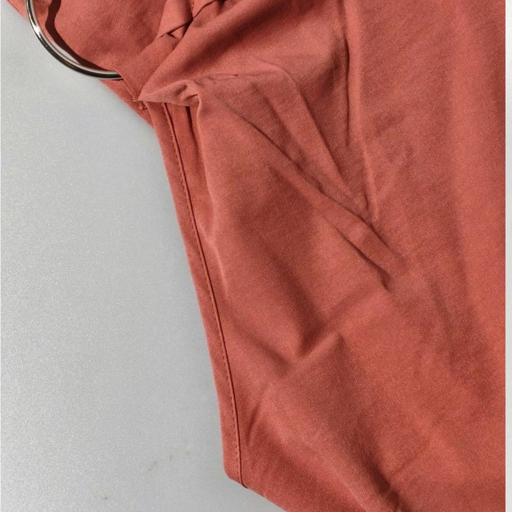 Classy Rust Jumpsuit - Picture 4 of 7